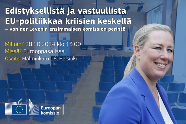 Edistyksellistä EU-politiikkaa kriisien keskellä