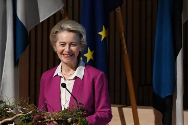 Euroopan komission puheenjohtaja Ursula von der Leyen vieraili Suomessa 24. marraskuuta 2022.
